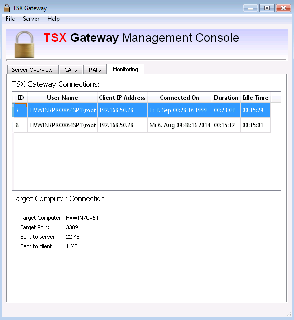 TSX Gateway